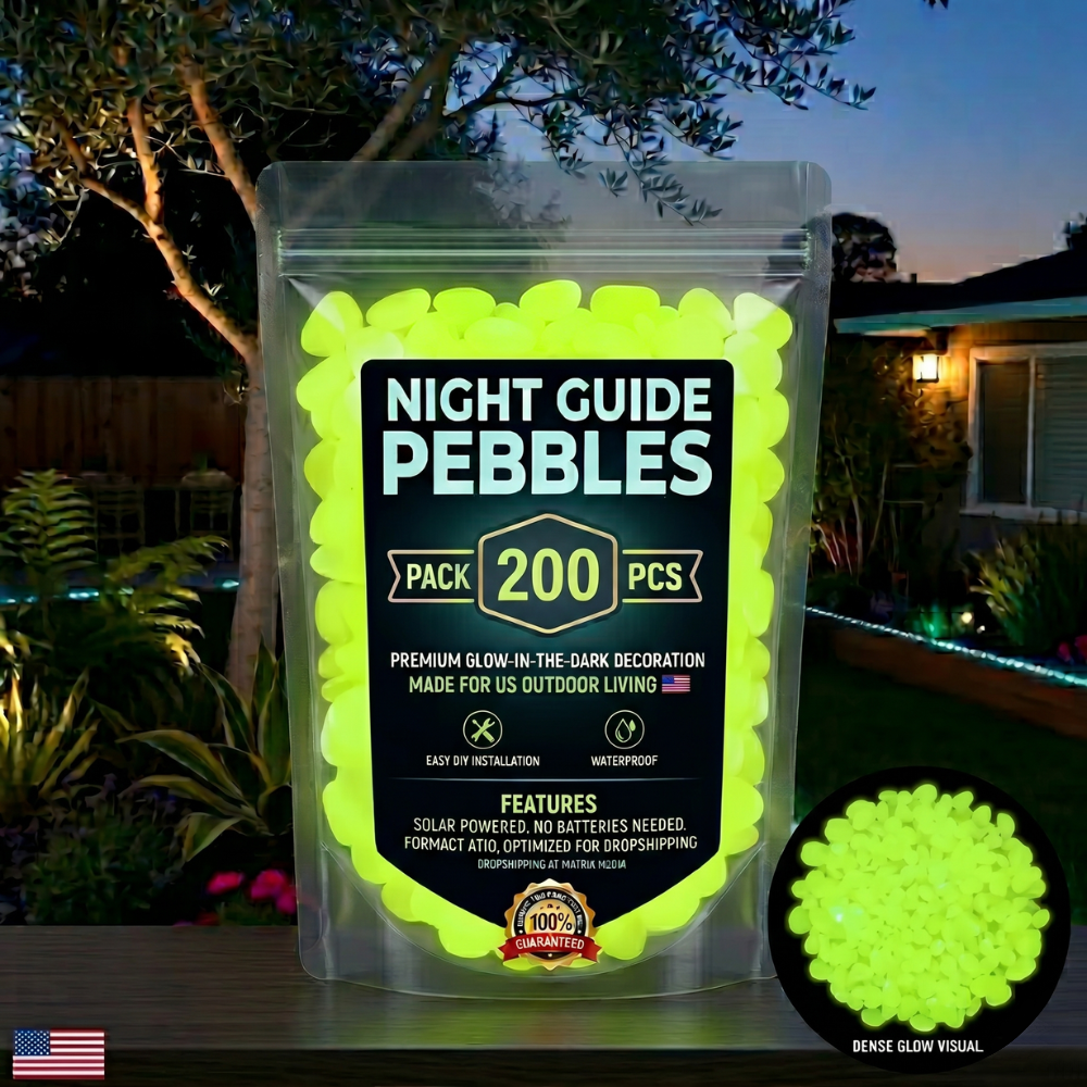 🌈Colorful Glow-in-the-Dark Garden Stones🔥