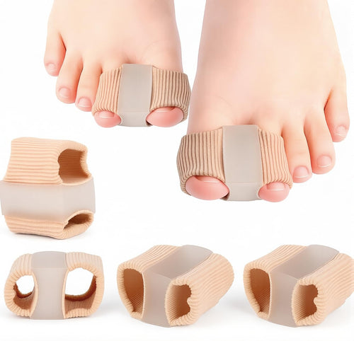Universal Gel Bunion Toe Separators - Relieve Foot Pain, Overlapping Toes