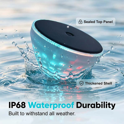 🔥Summer Sale 50% OFF🐟✨ Solar Floating Pool Light with Fish Projection 🌊💡