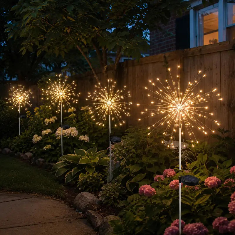 Turn Your Backyard Into A Dazzling Firework Night Show — Zero Electricity, Zero Hassle