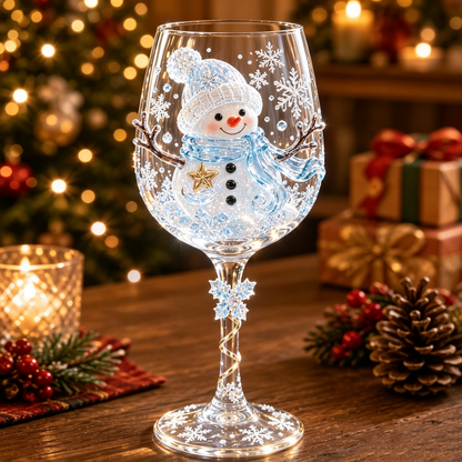 Christmas 3D Glass Collection | Santa, Snowman & Holiday Designs