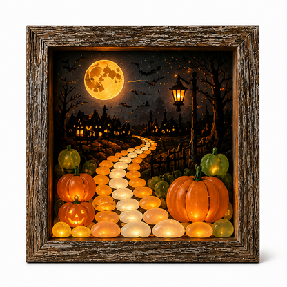 Halloween Shadow Box Night Light