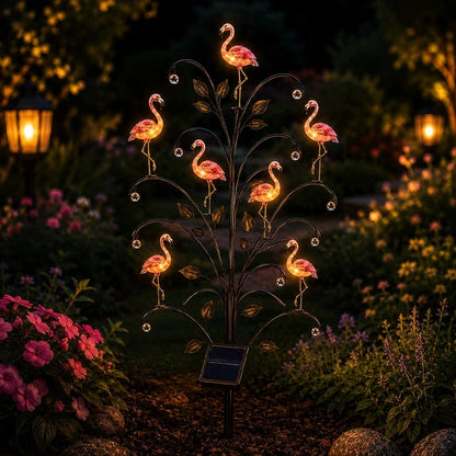 🦩Bird-Shaped Solar Stump Light
