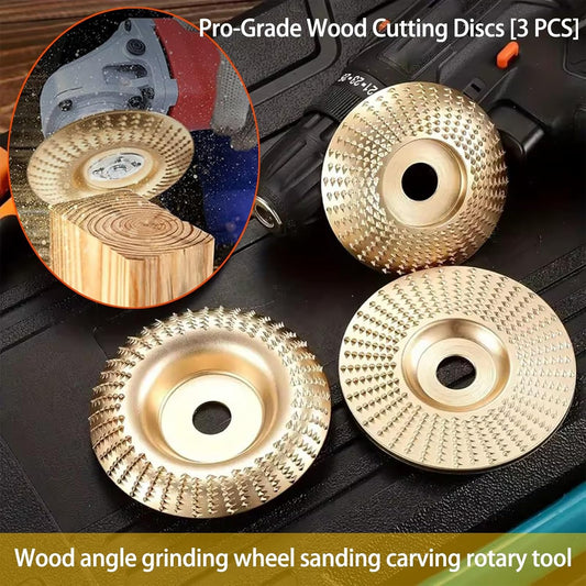 🛠️Last Day 70% OFF🔥3PCS Wood Carving Disc Set