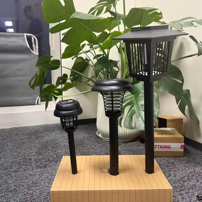 Outdoor Solar LED Mosquito Killer carden Lamp-Best Stinger for Mosquitoes/Moths/Flies