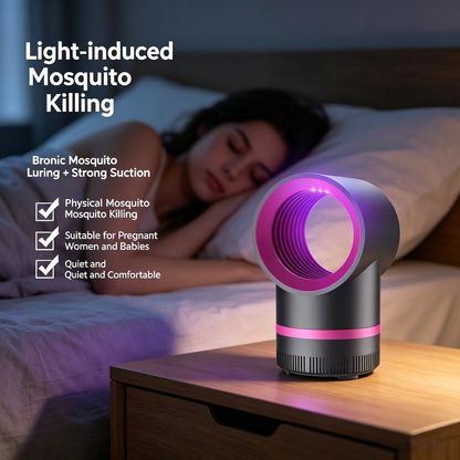 🦟Indoor Plug-In Mosquito Equipped with a high-efficiency UV light Trap-Say Goodbye to Mosquitoes