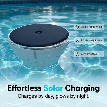 🔥Summer Sale 50% OFF🐟✨ Solar Floating Pool Light with Fish Projection 🌊💡