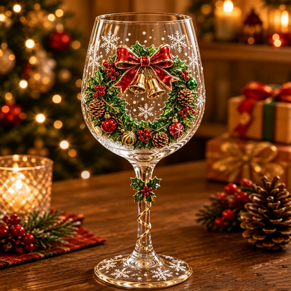 Christmas 3D Glass Collection | Santa, Snowman & Holiday Designs