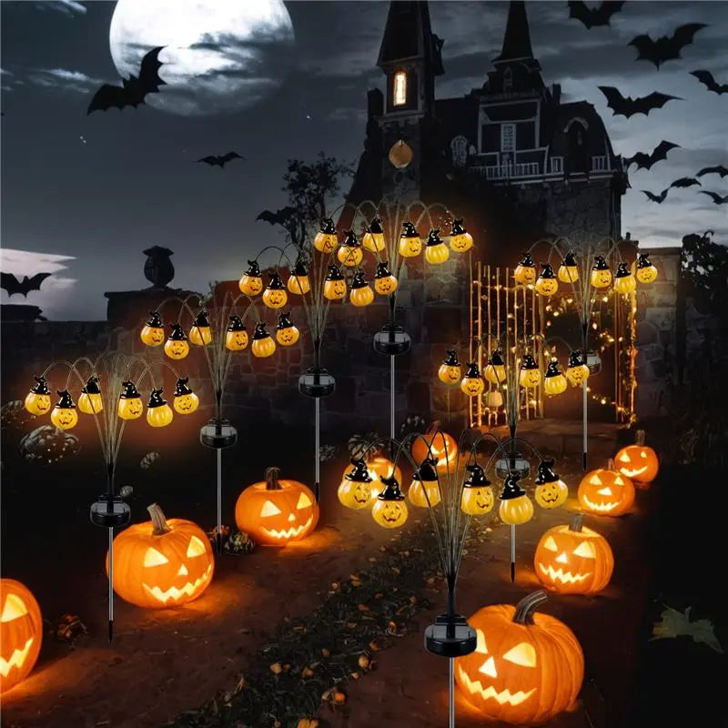 🎃 Spooky Solar Garden Lantern Lights The Ultimate Halloween Pathway & Yard Decor