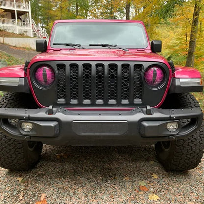Devil's Eye Headlight Decals(A pair)