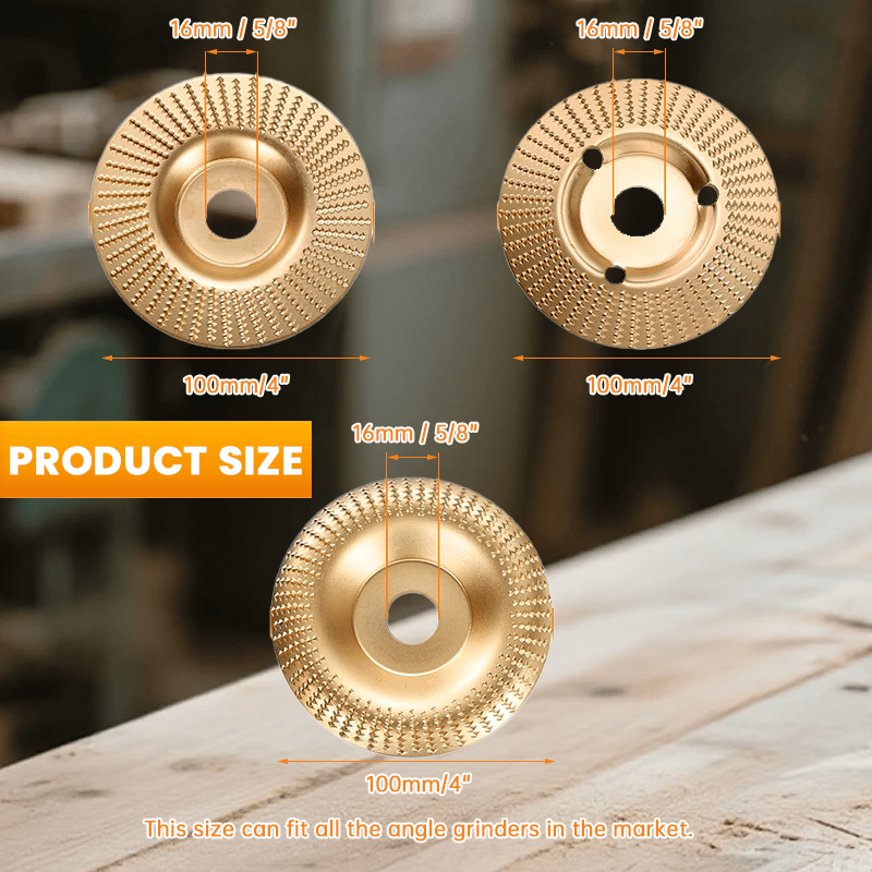 🛠️Last Day 70% OFF🔥3PCS Wood Carving Disc Set