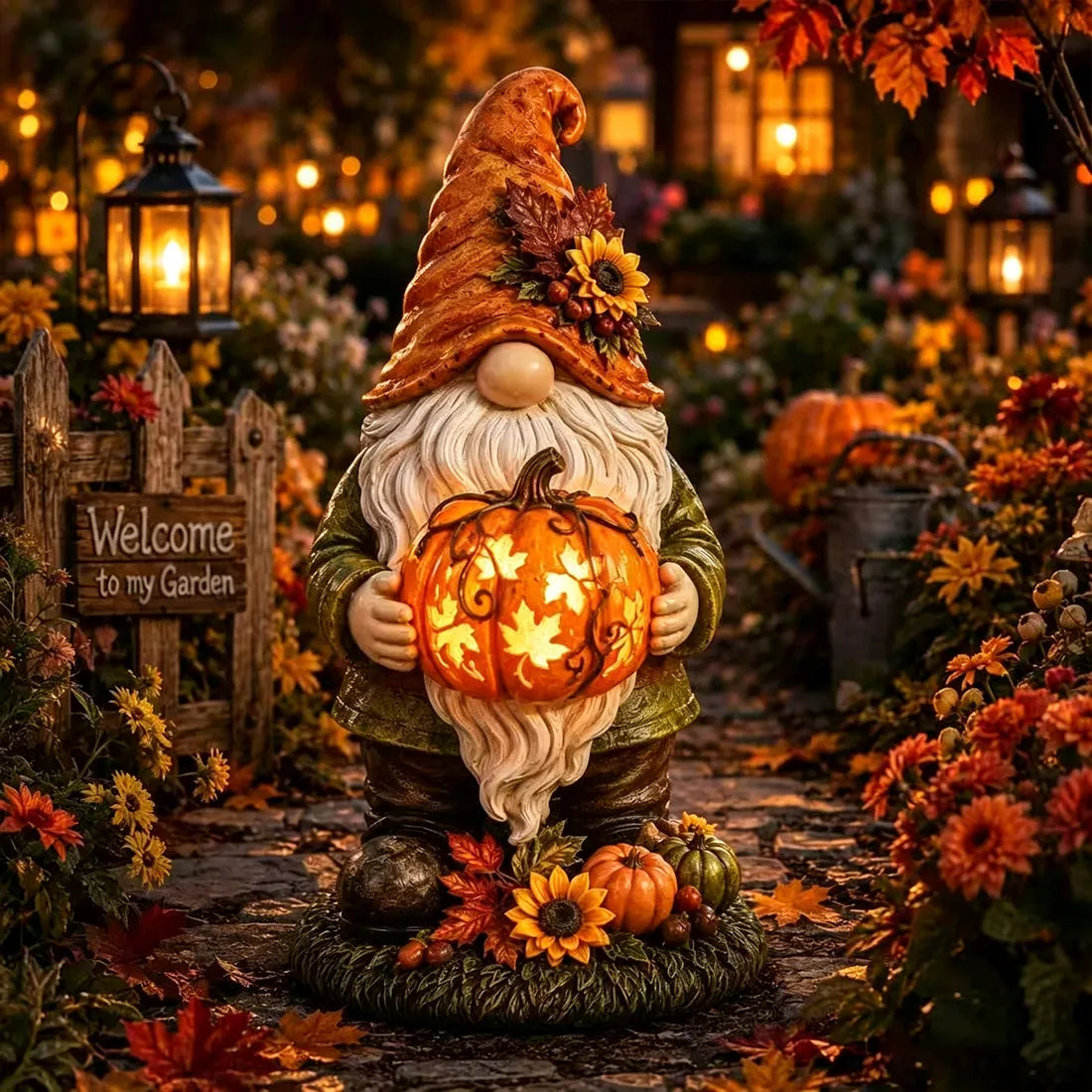TODAY'S SPECIAL OFFER-50% OFF🔥 AUTUMN GOBLIN SOLAR GARDEN LIGHT