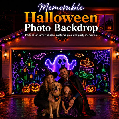 Halloween Garage Door Cover