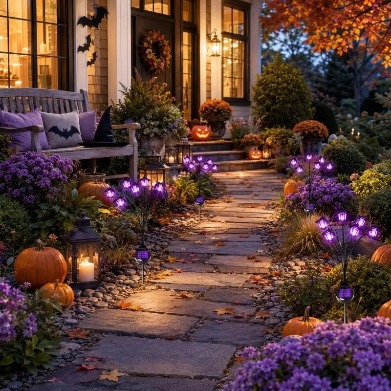🎃 Spooky Solar Garden Lantern Lights The Ultimate Halloween Pathway & Yard Decor