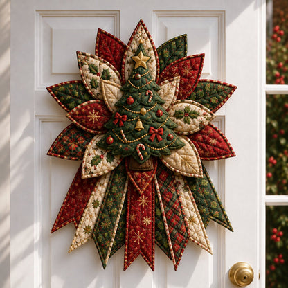 Oversized Christmas Quilted Door Hanger Sewing Kit | 7 Festive Designs | Beginner-Friendly DIY