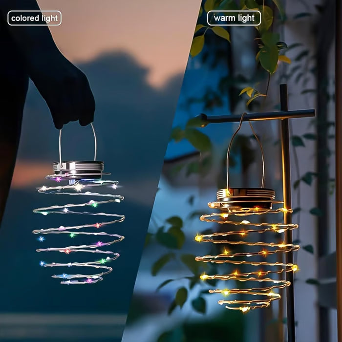Outdoor Solar Pendant Lights ✨🌙 Elegant Solar Hanging Lights for Gardens, Patios & Outdoor Spaces 🌿