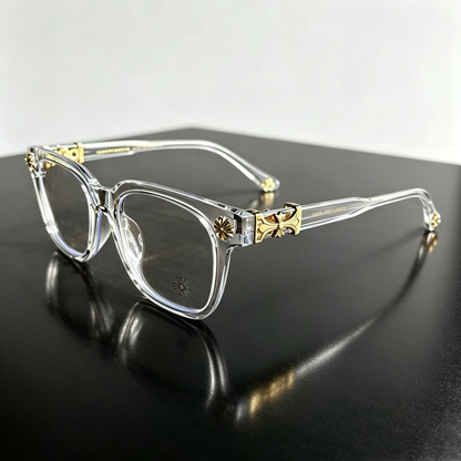ANTI-Blue Light Gothic Cross Glasses Frames, Gothic/Punk/Cross/ Y2K Retro Style
