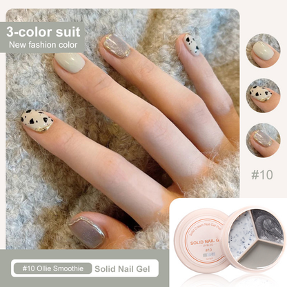 ✨Last Day-50% OFF🎨3 Colors Gel Nail Polish No Wipe for Diy Cute Nails at Home Salon