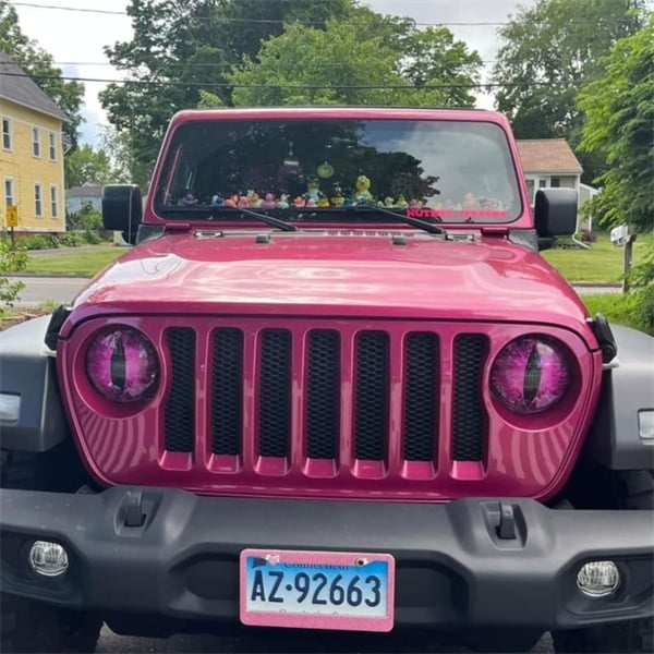 Devil's Eye Headlight Decals(A pair)