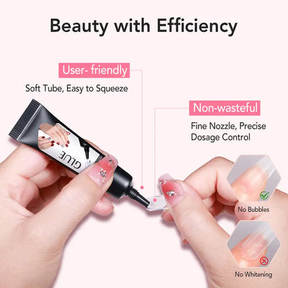 ✨Last Day-50% OFF🎨3 Colors Gel Nail Polish No Wipe for Diy Cute Nails at Home Salon