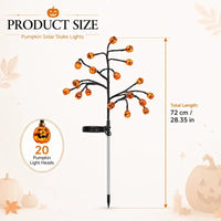🎃20 pumpkin lanterns for each tree