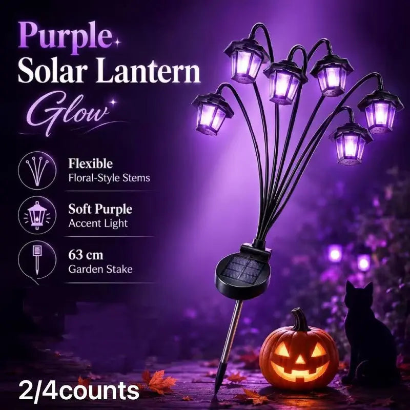 🎃 Spooky Solar Garden Lantern Lights The Ultimate Halloween Pathway & Yard Decor