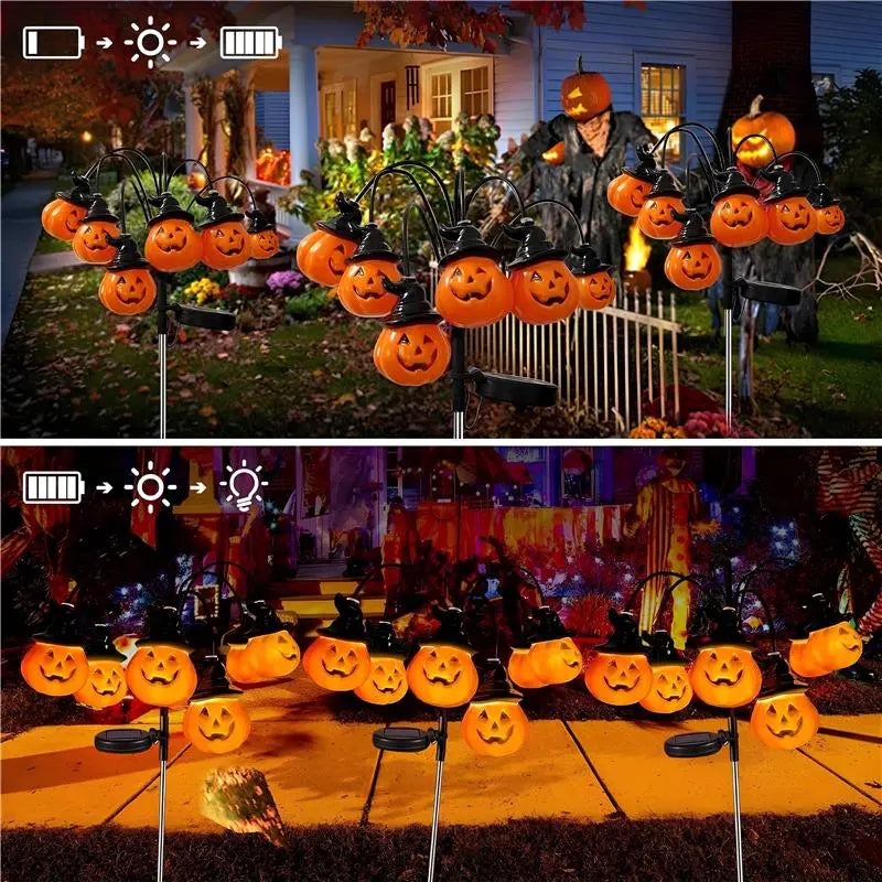 🎃 Spooky Solar Garden Lantern Lights The Ultimate Halloween Pathway & Yard Decor