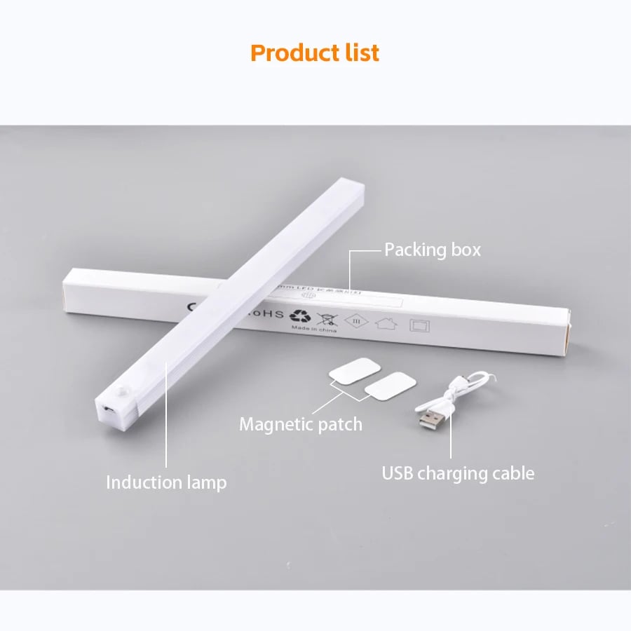 🎁Last Day Sale 49% OFF🔥💡Punch-free Smart Sensor Magnetic Rechargeable LED Lights
