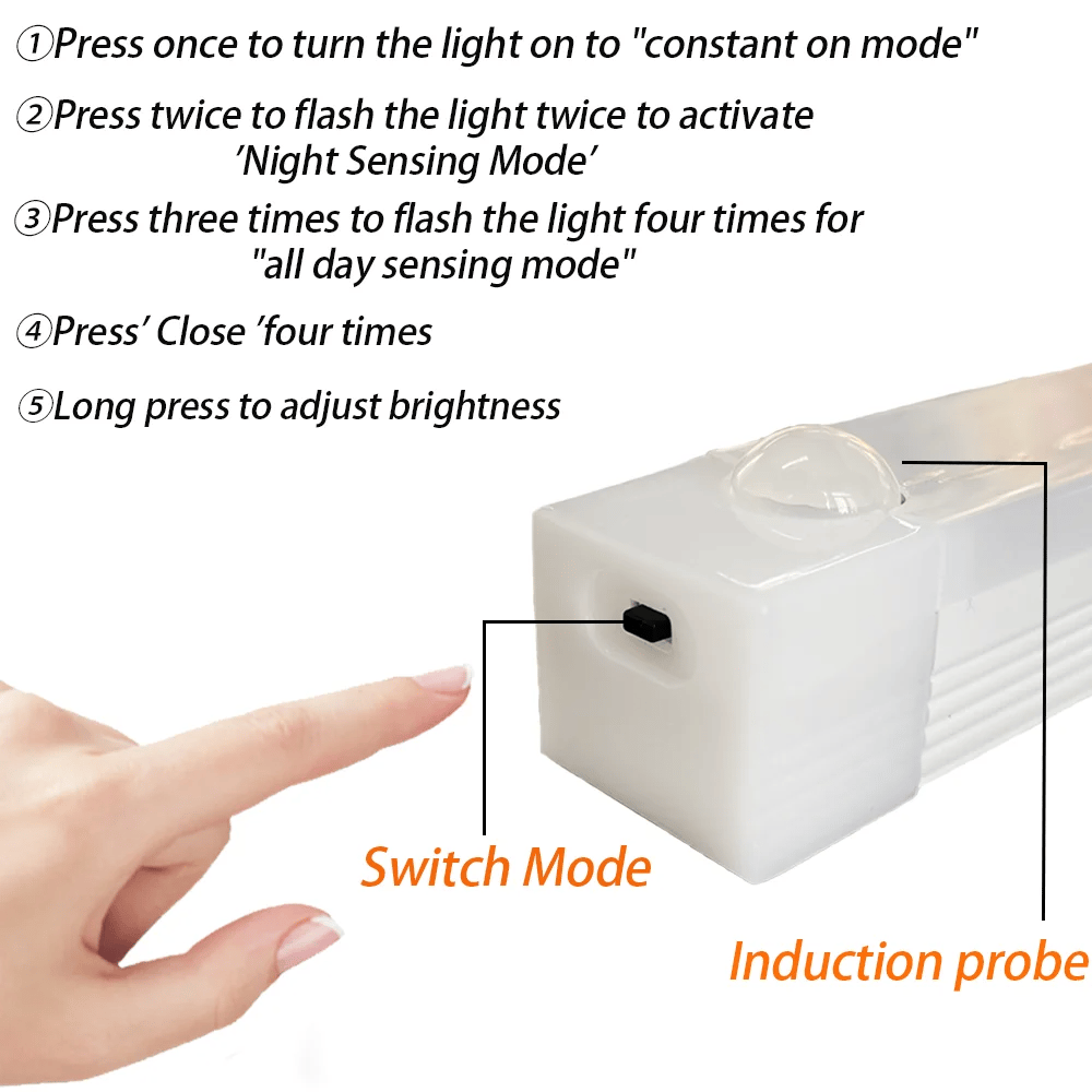 🎁Last Day Sale 49% OFF🔥💡Punch-free Smart Sensor Magnetic Rechargeable LED Lights