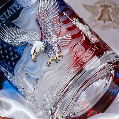 Limited Edition 2026 USA 250th Anniversary Commemorative Glass – 1776-2026 Heritage Edition🔥