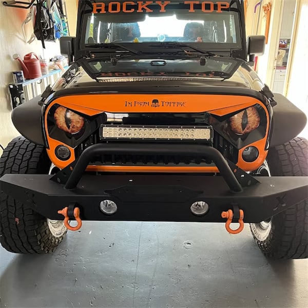 Devil's Eye Headlight Decals(A pair)