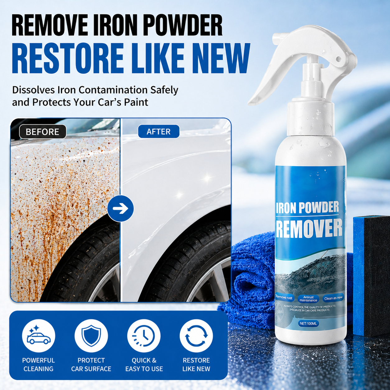 🛡️Last Day 70% OFF🛡️Rust-preventing cleaning spray