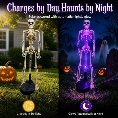 💀Solar Skull Garden Stake Light