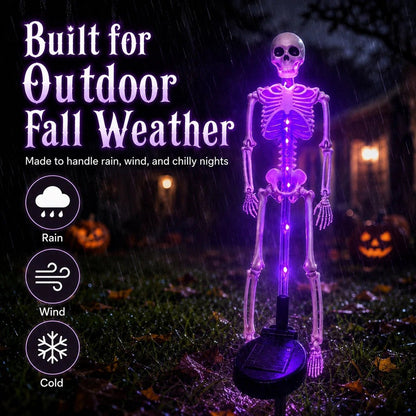 💀Solar Skull Garden Stake Light