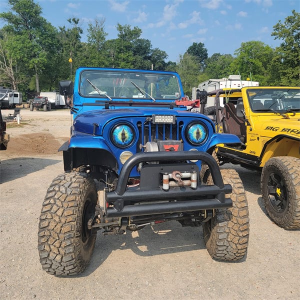 Devil's Eye Headlight Decals(A pair)