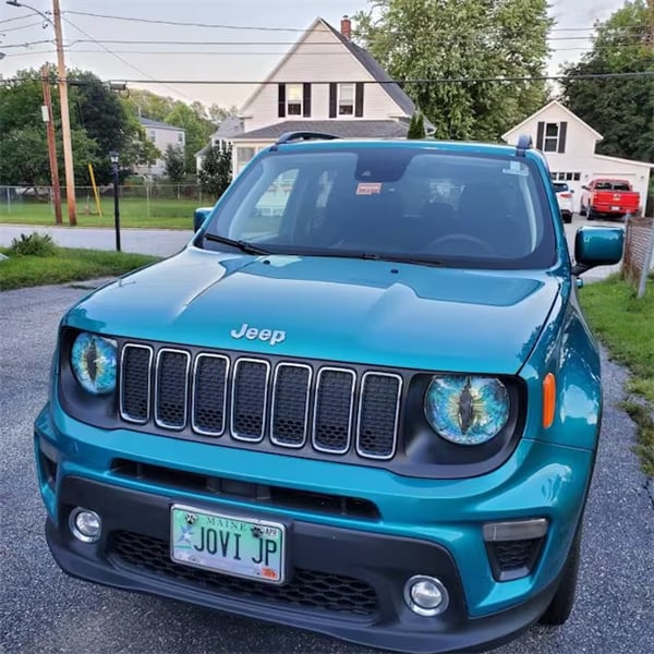 Devil's Eye Headlight Decals(A pair)