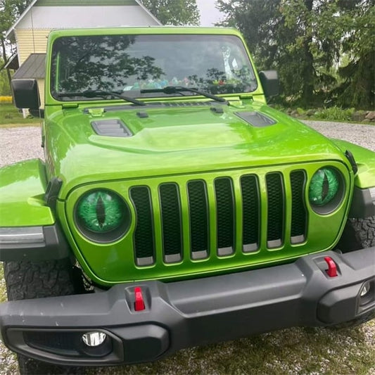 Devil's Eye Headlight Decals(A pair)