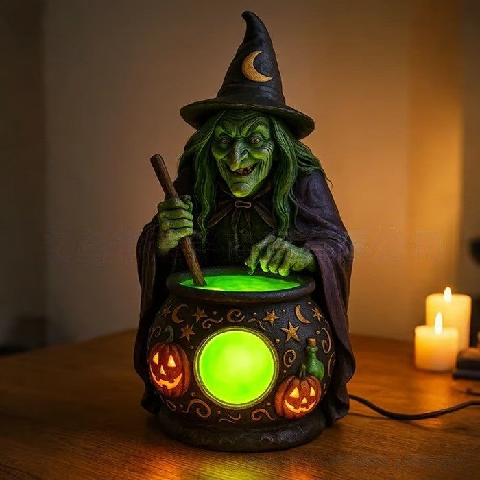 👻Witch/ghost Desktop Lamp, Ambient Lighting for Indoor Bedroom Living Room Office Home Decor