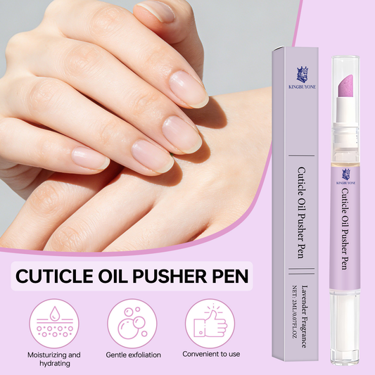 3-in-1 Cuticle Care Pen – Cuticle Oil, Ceramic Cuticle Pusher & Nail Care Tool for Dry Cuticles & Hangnails