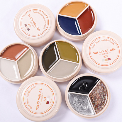 ✨Last Day-50% OFF🎨3 Colors Gel Nail Polish No Wipe for Diy Cute Nails at Home Salon