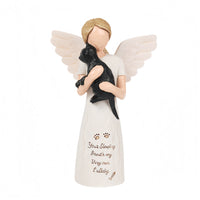 Forever in My Heart Dog Memorial Angel Figurine