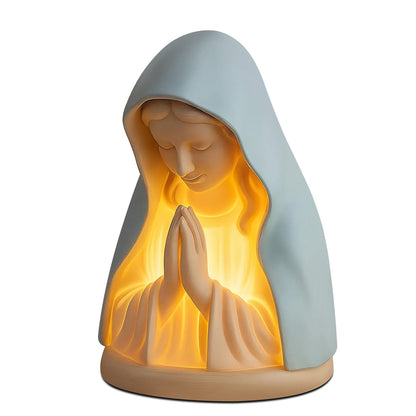 💥SAVE 49%✝️ Handmade Resin Virgin Mary Night Light – A Gentle Glow of Peace & Protection