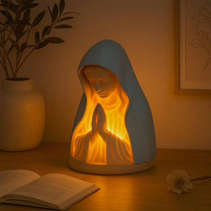 💥SAVE 49%✝️ Handmade Resin Virgin Mary Night Light – A Gentle Glow of Peace & Protection