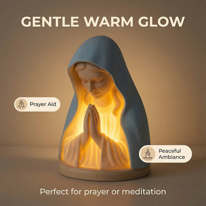 💥SAVE 49%✝️ Handmade Resin Virgin Mary Night Light – A Gentle Glow of Peace & Protection