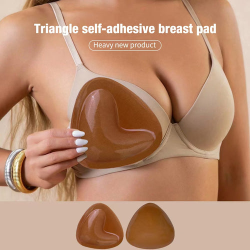 Self-Adhesive Bra Pads Sports Clothing Sponge Silicone Padding Thick