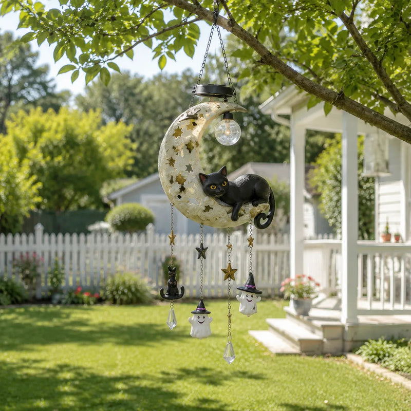 Solar Halloween Hanging Lantern | Outdoor Porch & Garden Ambient Light