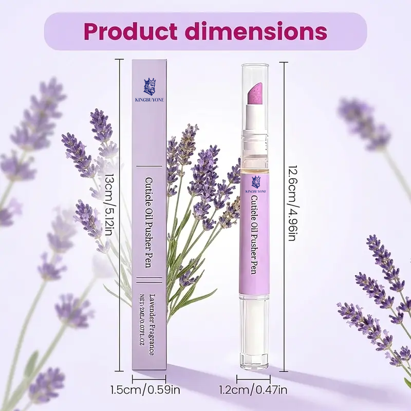 3-in-1 Cuticle Care Pen – Cuticle Oil, Ceramic Cuticle Pusher & Nail Care Tool for Dry Cuticles & Hangnails