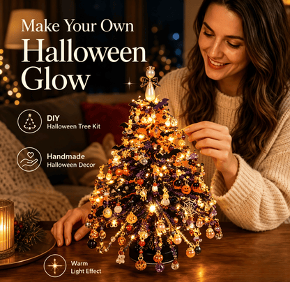 DIY Beaded Christmas Tree Kit – Make Your Own Sparkling Holiday Decoration