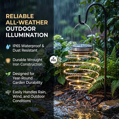 Outdoor Solar Pendant Lights ✨🌙 Elegant Solar Hanging Lights for Gardens, Patios & Outdoor Spaces 🌿