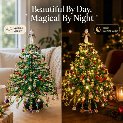 DIY Beaded Christmas Tree Kit – Make Your Own Sparkling Holiday Decoration